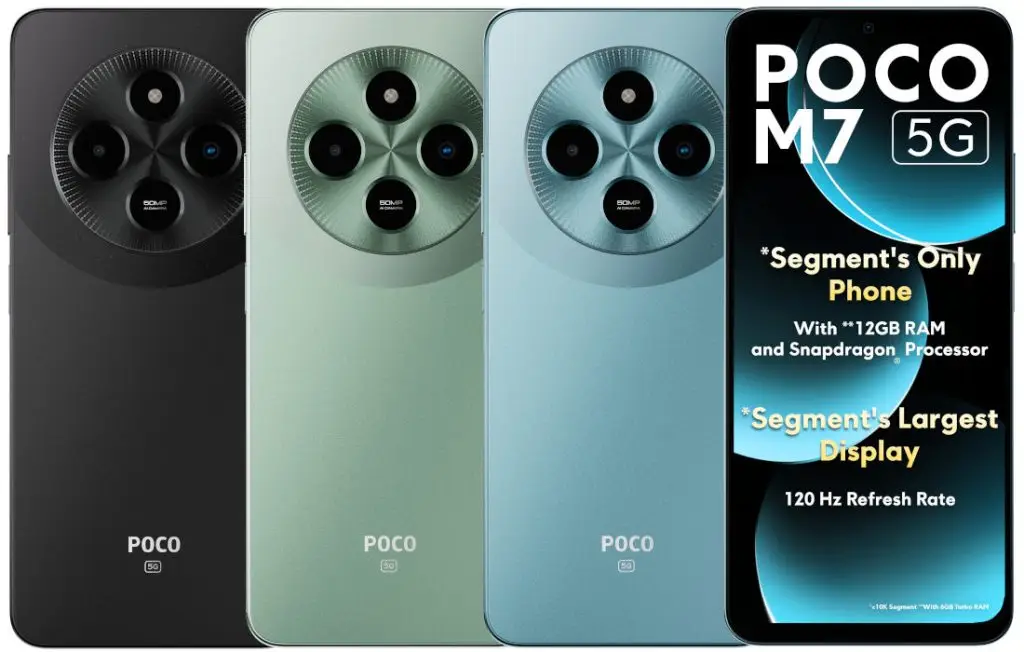Poco M7 5G Price In India: Specifications, Features and Availability Poco M7 5G price