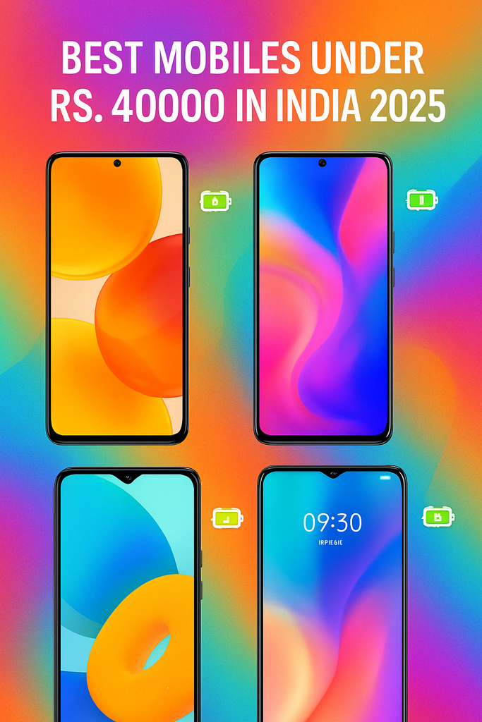 Best Mobiles Under Rs. 40,000 in India (September 2025 Update) best mobiles under Rs. 40,000
