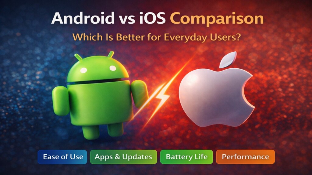 Android vs iOS comparison